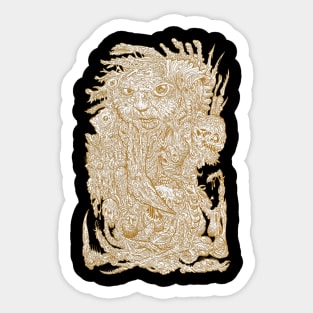 Dead Flesh Mutant Zombie Monster From Hell #1 Sticker